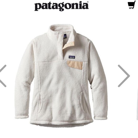 White Patagonia Jacket - Picture 1 of 4